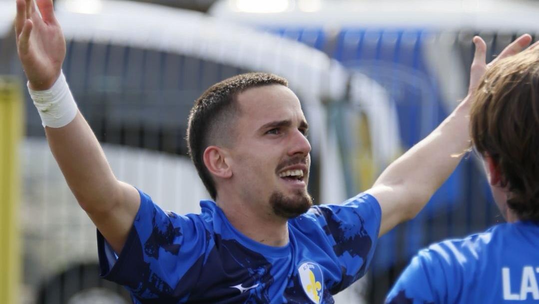 Mattia Mencagli, autore della seconda rete