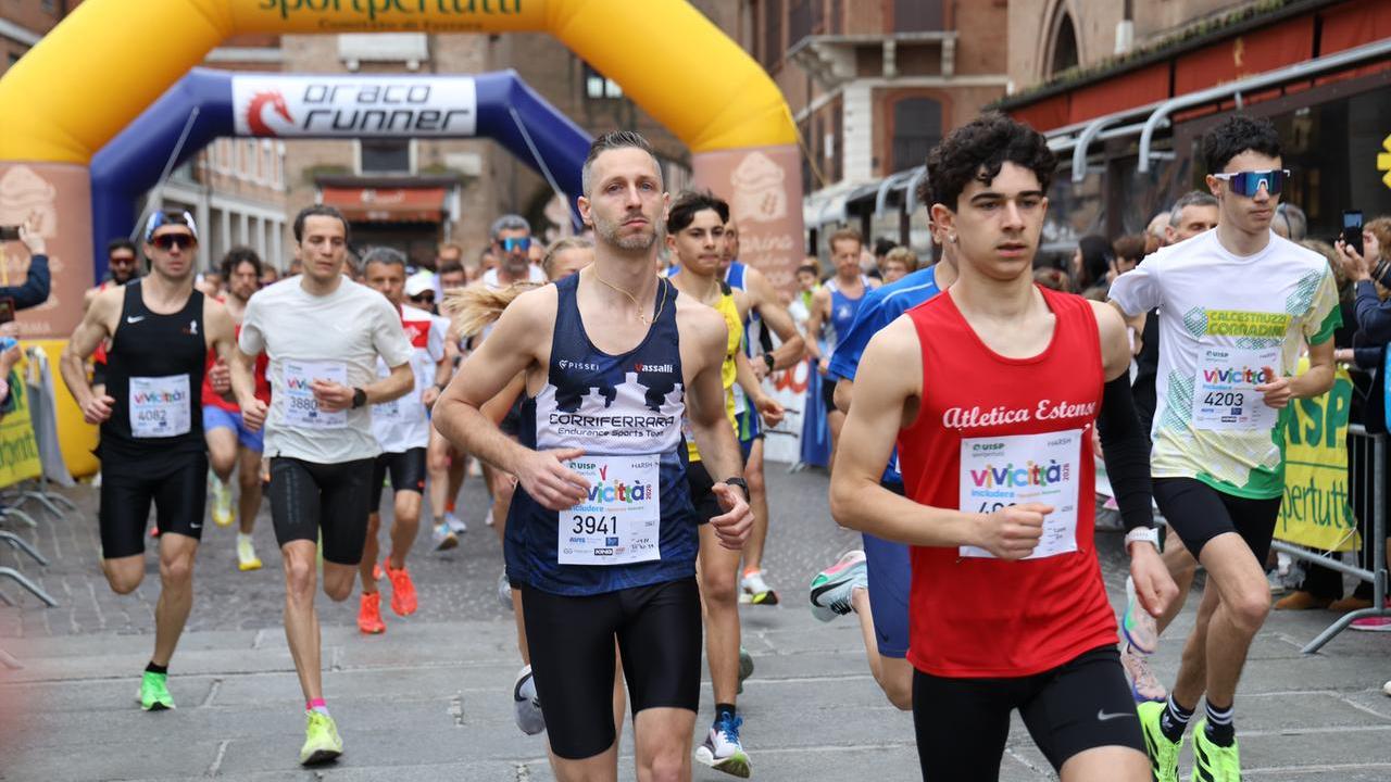 Ferrara, al Vivicittà è festa per mille: ecco chi ha vinto