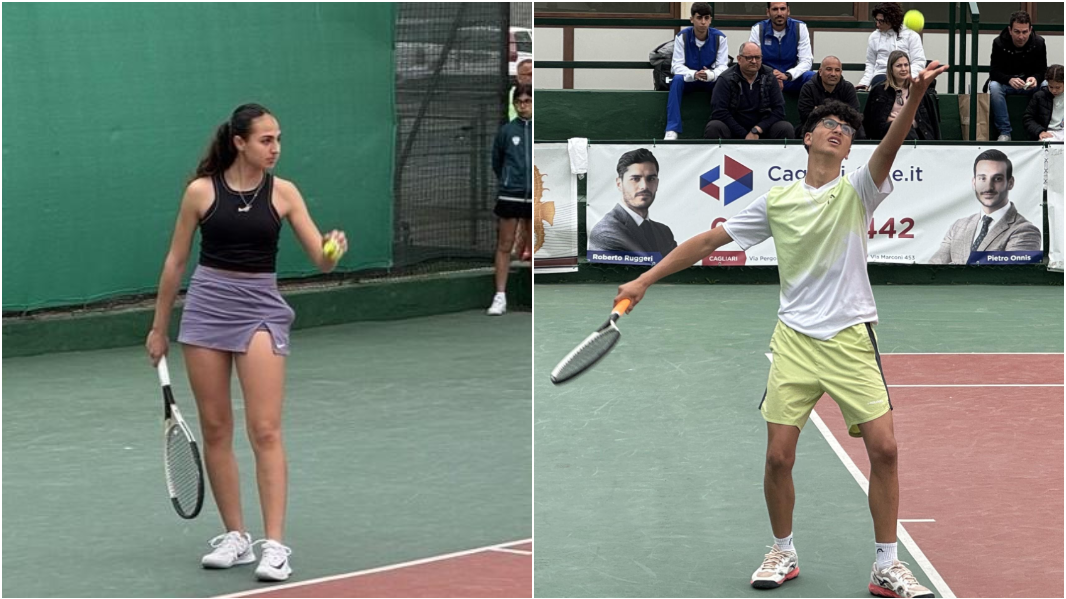 Aurora Deidda (under 18) e Francesco Ceccarelli (under 16)