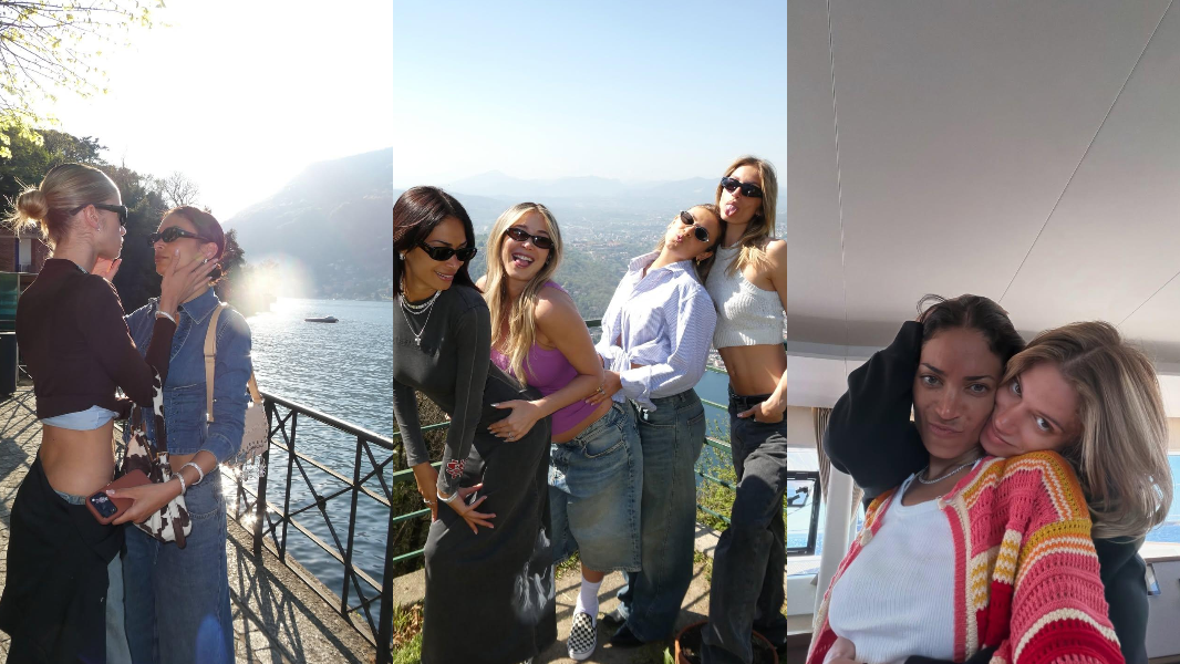 Elodie, Francescka e Diletta Leotta sul Lago di Como tra relax e social