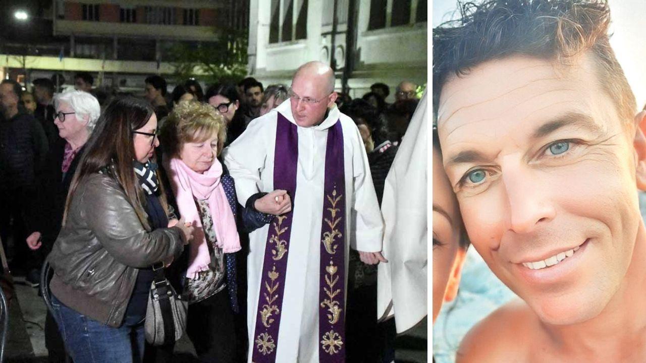 La madre di Giacomo Bongiorni e il 47enne che ha perso la vita in piazza Palma