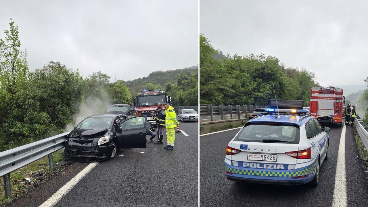 Sassari, schianto sulla 131 a causa della pioggia: gravissima una donna