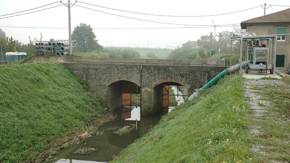 Un tratto di fosso Quadrelli nel Quarratino
