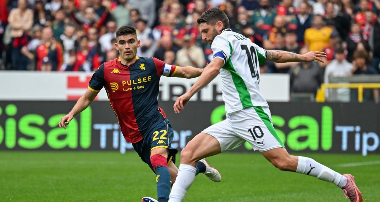 Berardi squalificato due giornate per la rissa in Genoa-Sassuolo: la decisione del giudice