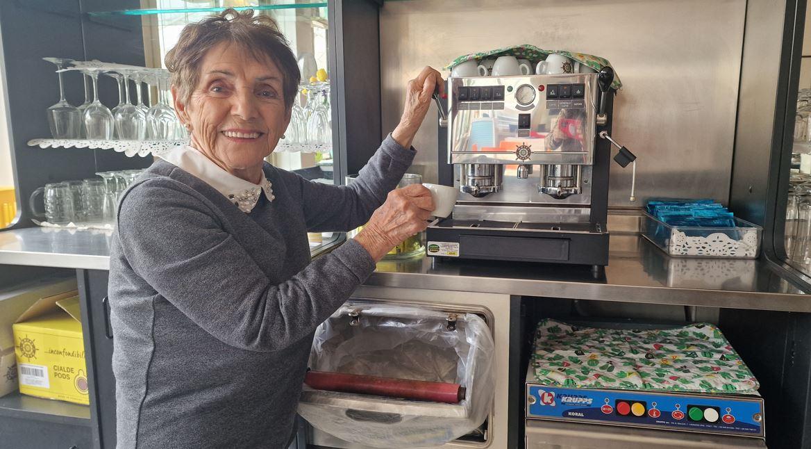 Marisa, una volontaria instancabile: a 95 anni dedica ancora tempo al Barco