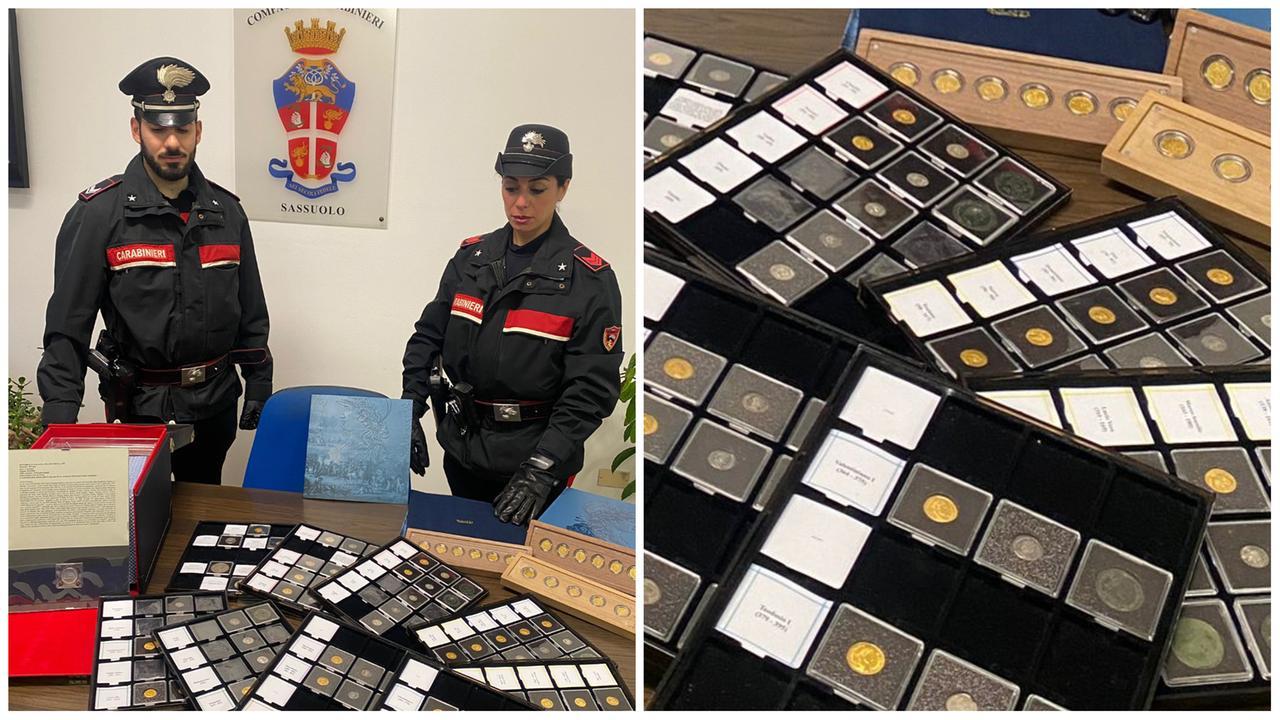 Il furto di monete d'oro