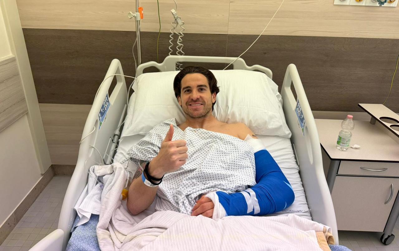 
	Chichizola dopo l'intervento chirurgico

