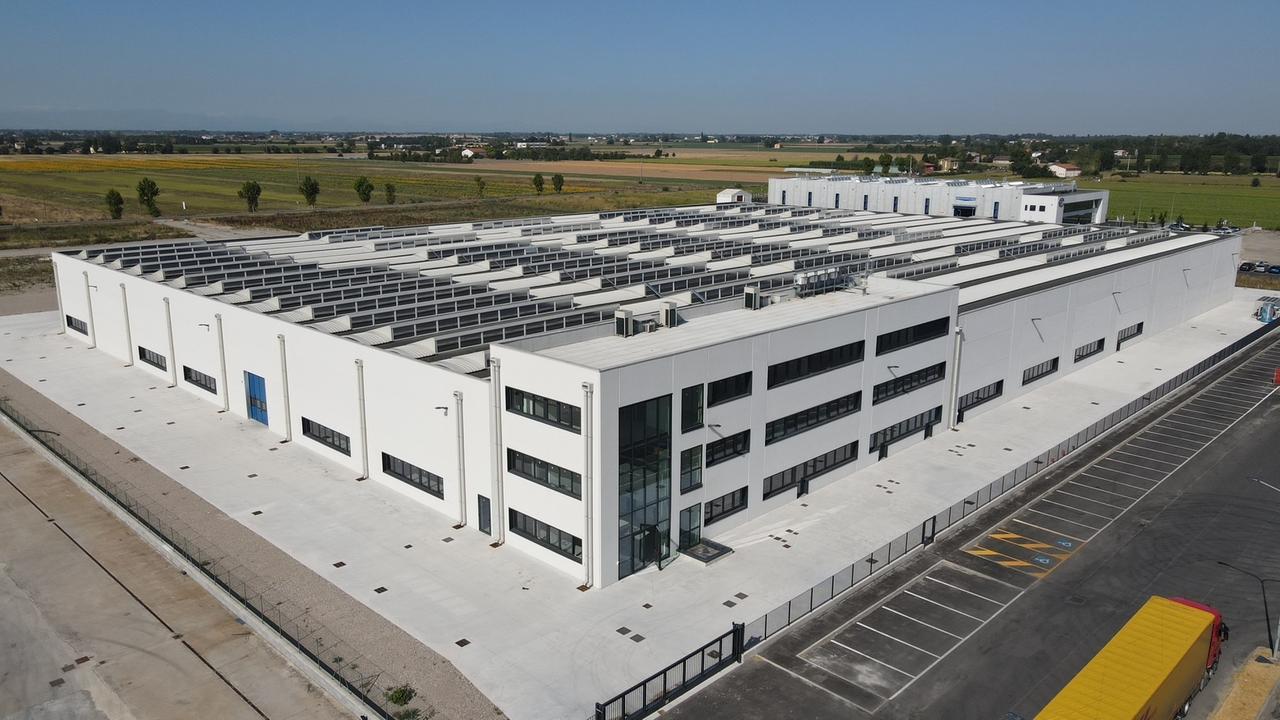 
	Lo stabilimento di Piovan

