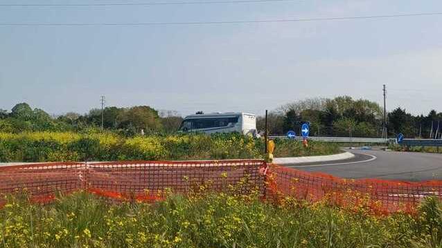 Rotatoria sulla Romea a Pomposa, Anas: «Completata entro giugno»