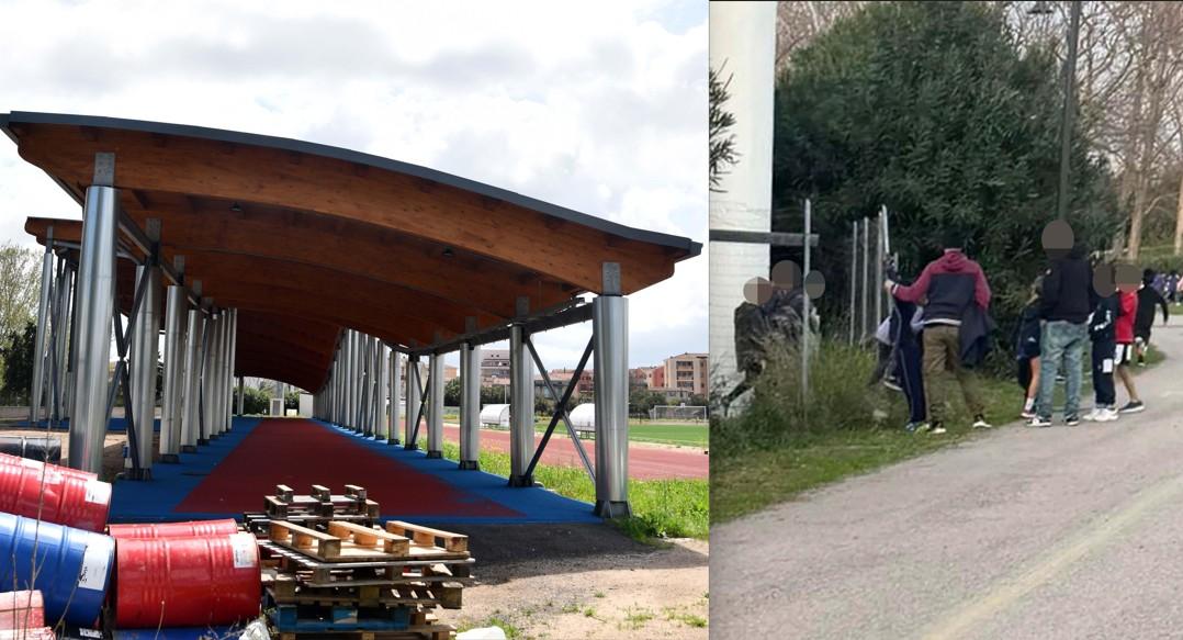 Olbia, allenamenti non autorizzati al Caocci. Il sindaco: «Vietato e pericoloso, il campo non è collaudato»