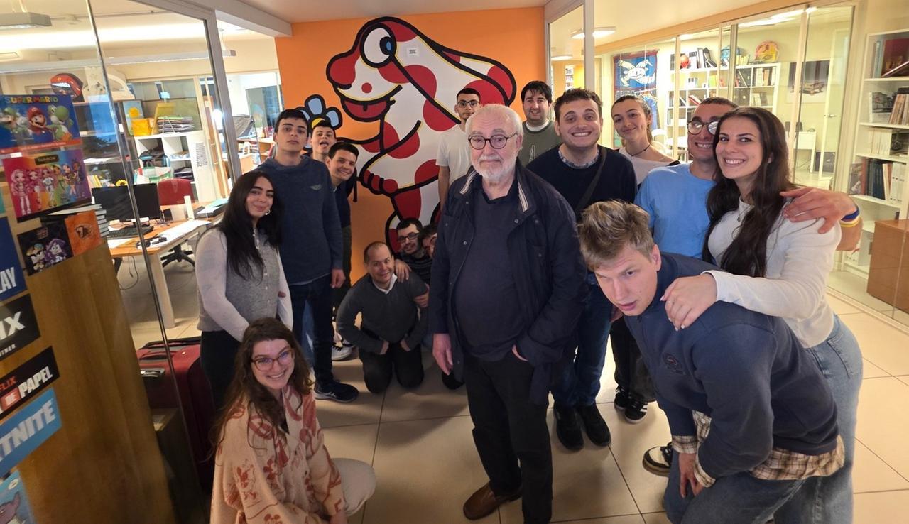 I ragazzi di Digitiamo “angeli custodi” di Altan: la Pimpa digitale all’insegna dell’inclusione