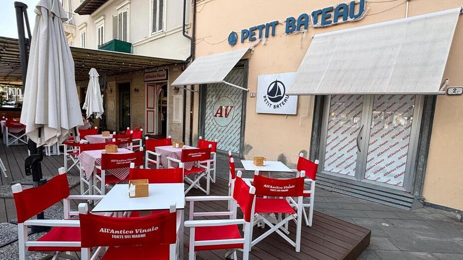 Il maxi-fondo accanto ad Antico Vinaio a Forte dei Marmi: qui sorgerà la nuova attività di Mazzanti