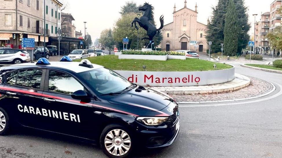L'intervento dei carabinieri