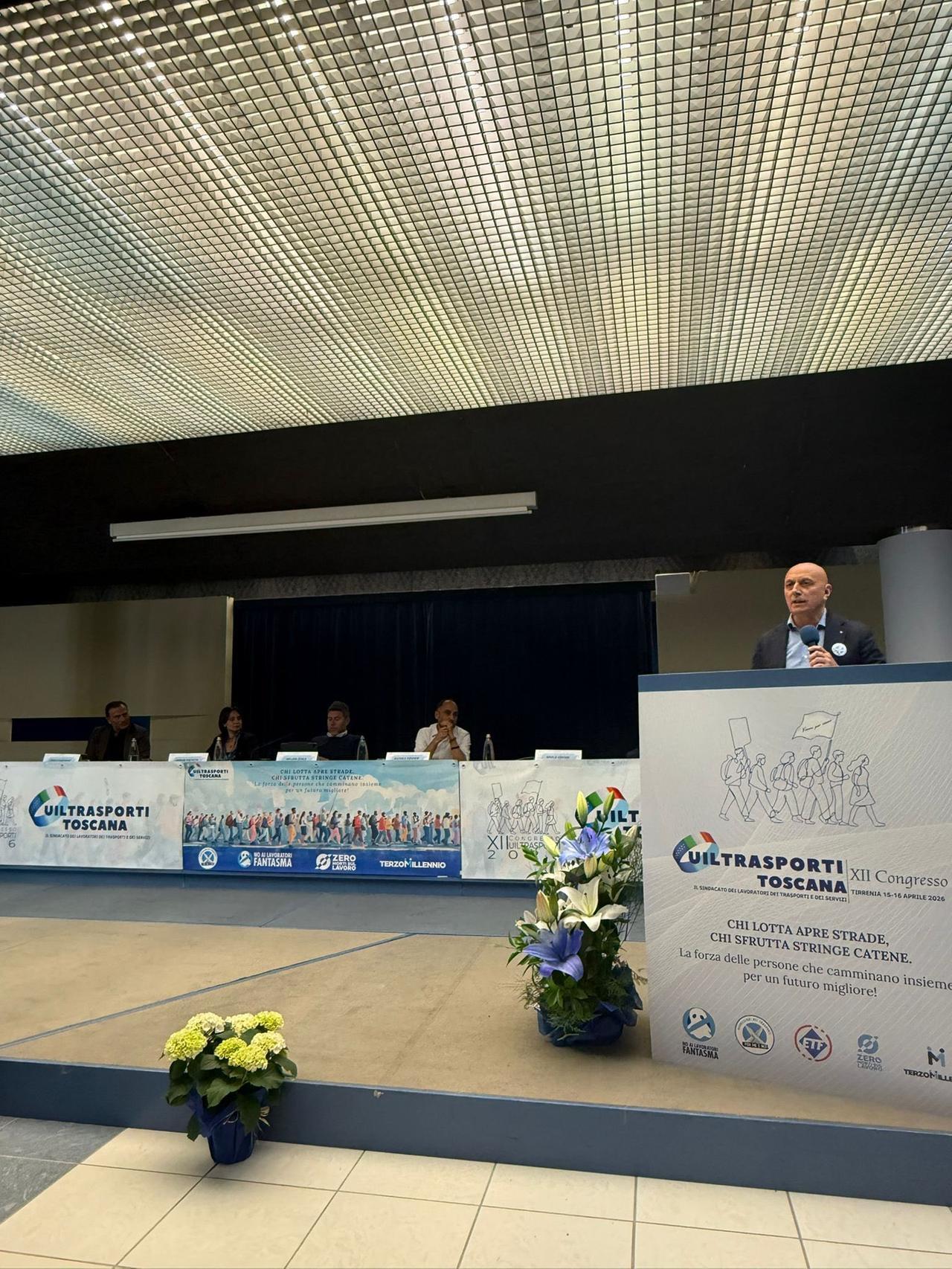 
	Un momento dell'intervento

