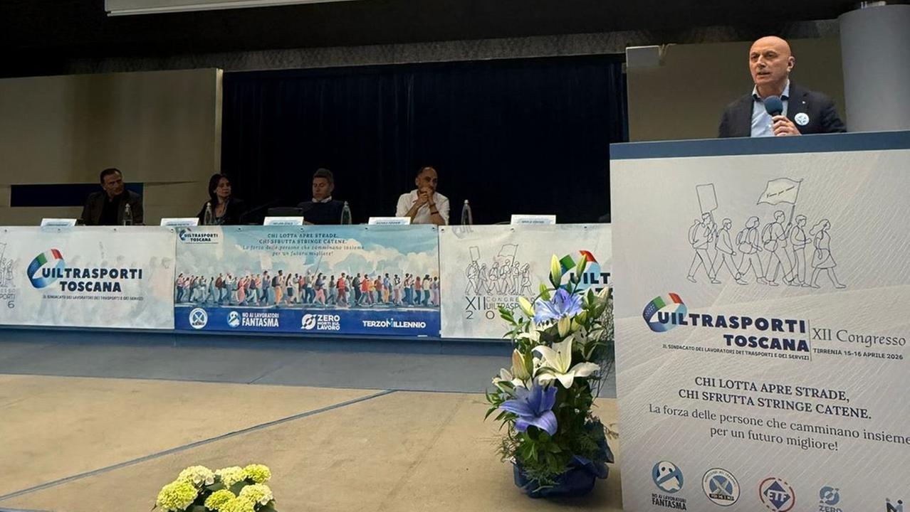 Un momento dell'intervento