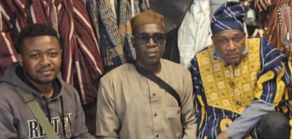 
	Da sinistra&nbsp;Abdul Aziz Ashafa Abubakari, Baba Shirazu e Alassan Issah

