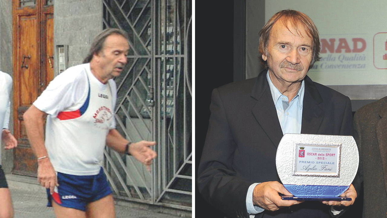 Fani durante una corsa e agli Oscar dello Sport nel 2012