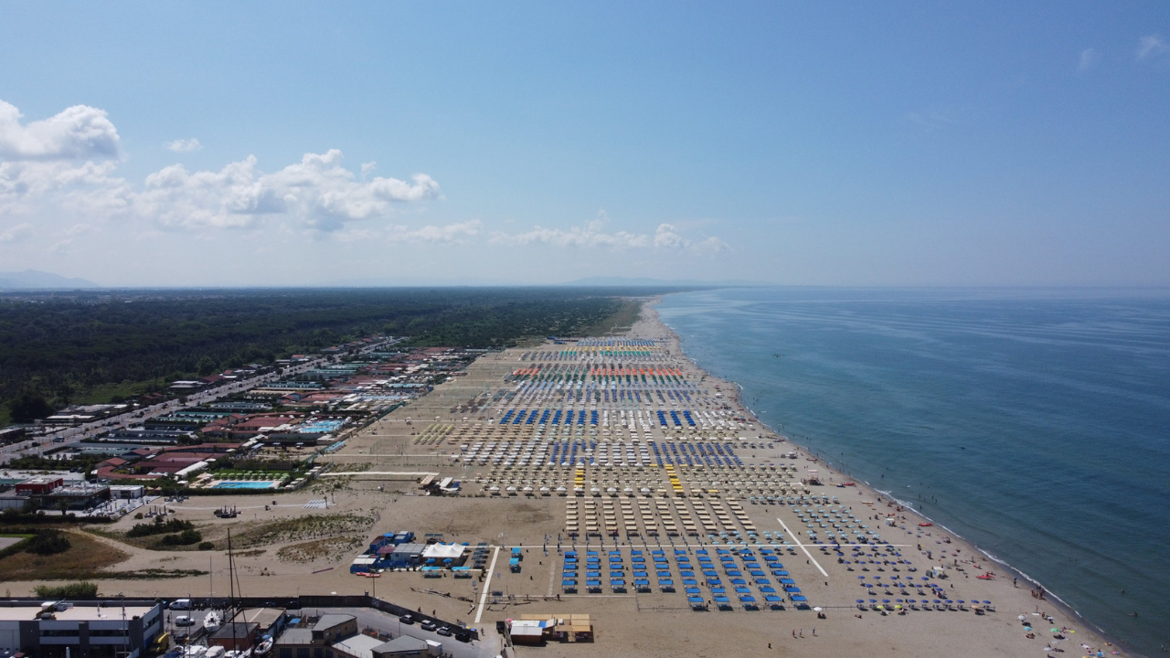 Gli stabilimenti balneari di Viareggio