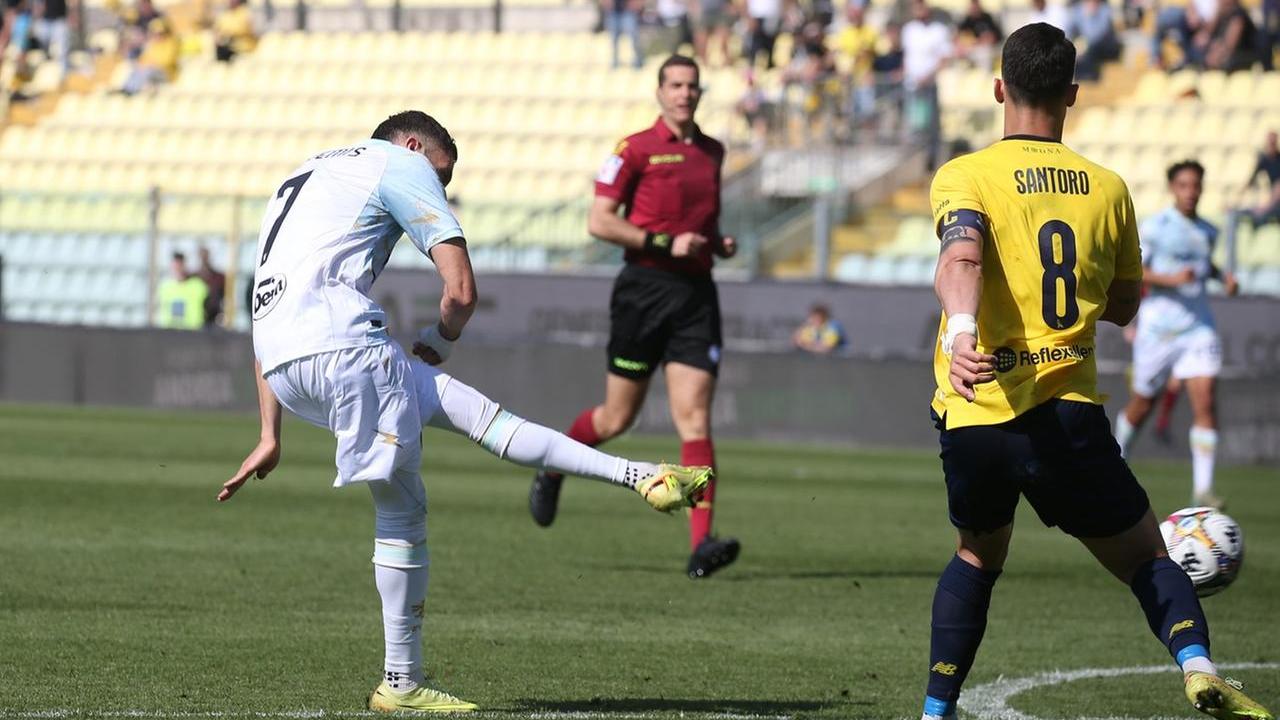 Modena-Frosinone: il primo gol di Ghedjemis
