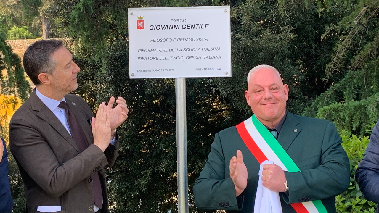 Grosseto, parco intitolato a Giovanni Gentile. L’Anpi: «Offesa alla memoria antifascista»