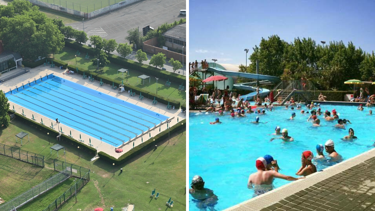 Le piscine di Pontedera e Chianni