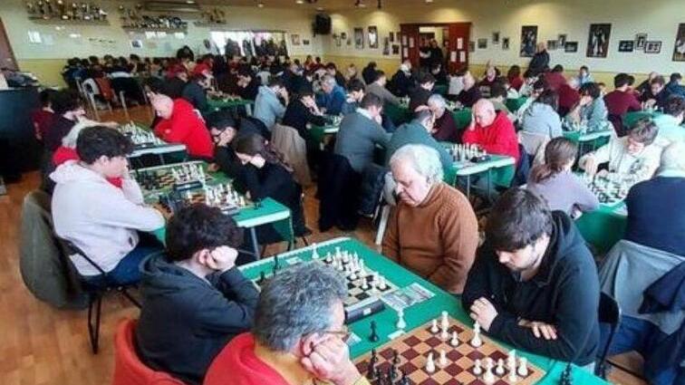 Alcuni partecipanti al memorial "Franceschi" del gennaio scorso