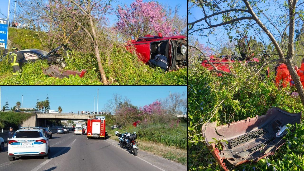 Terribile schianto alle porte di Sassari, auto distrutte: ci sono due feriti – Ecco cosa è successo