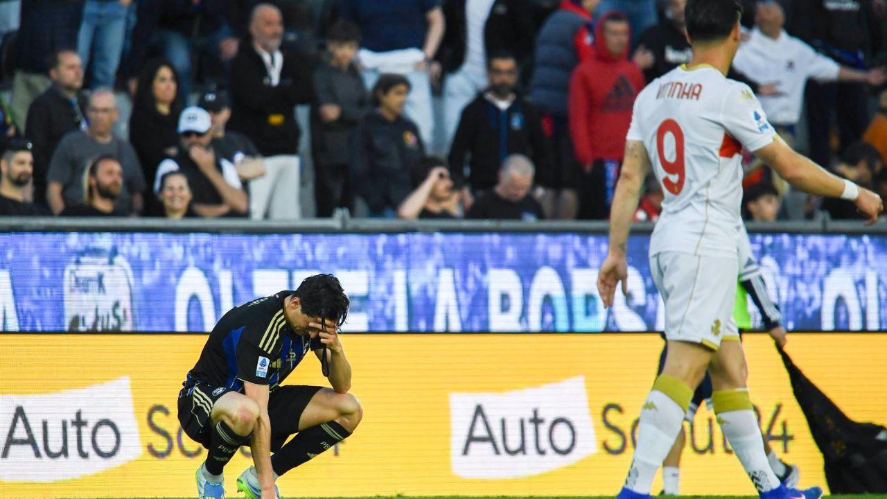 Delusione a fine partita (foto Stick)