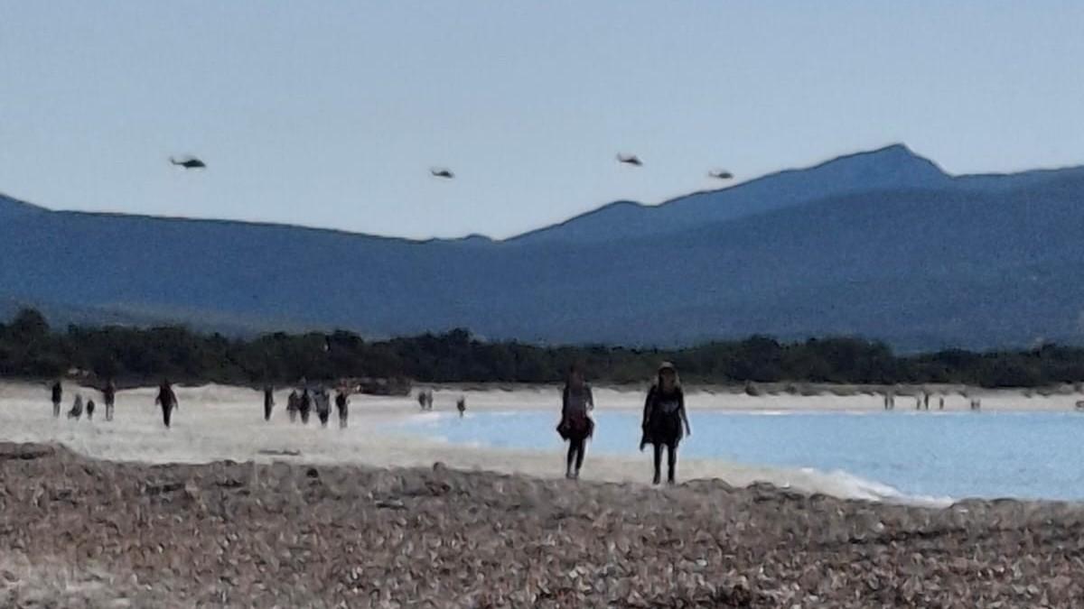La spiaggia di Porto Pino (foto Federica Tronci)