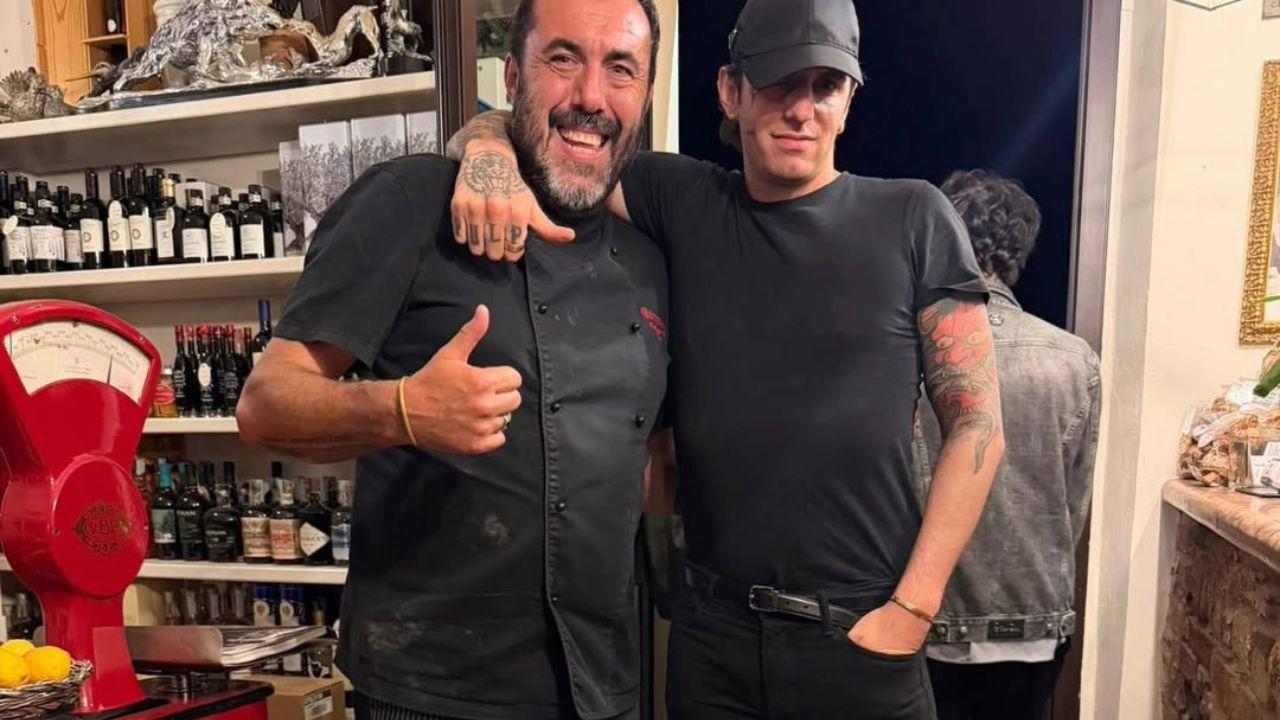 Omar Barsacchi e Achille Lauro