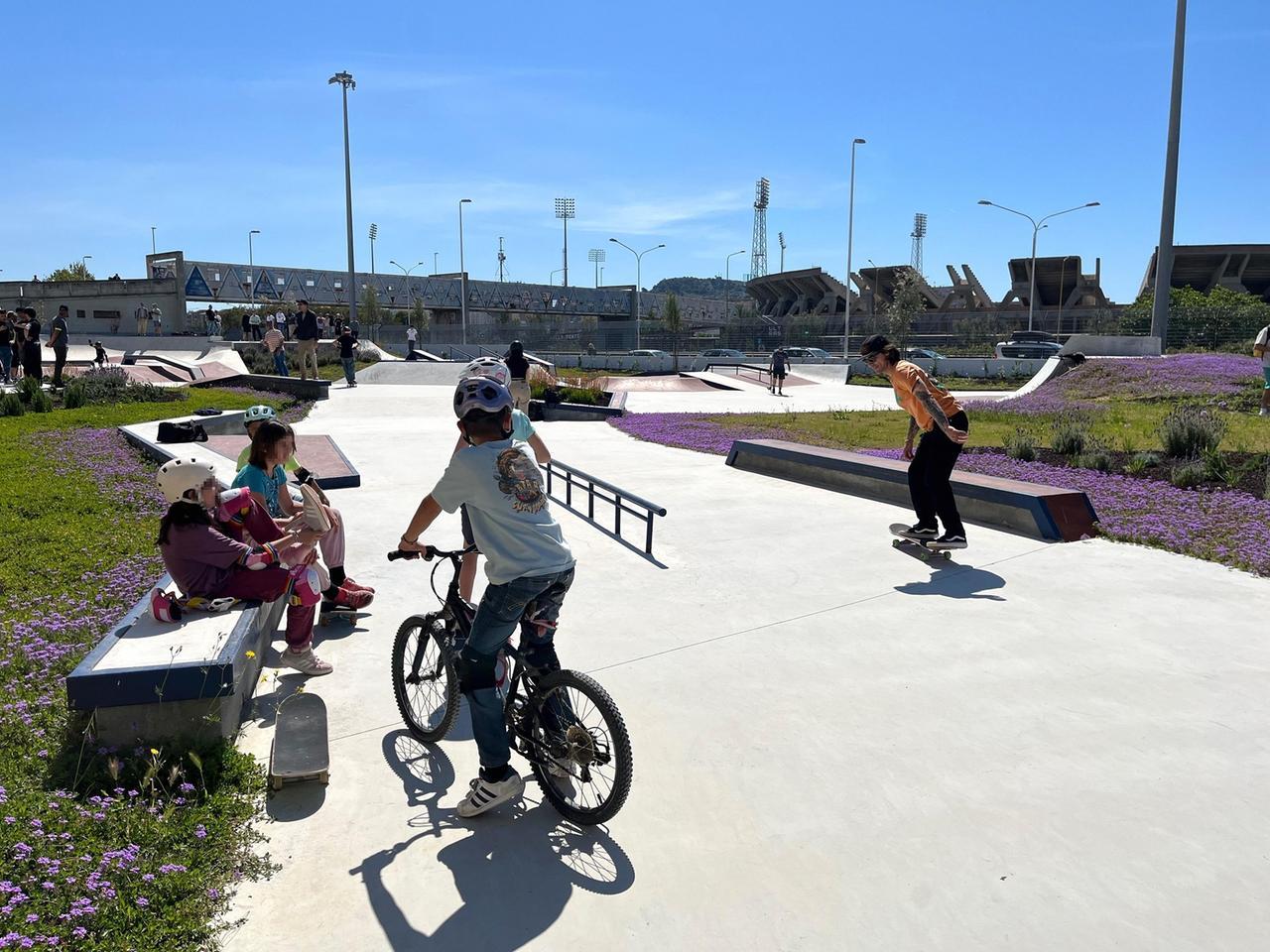 Inaugurato il nuovo Skatepark nel villaggio di Monte Mixi