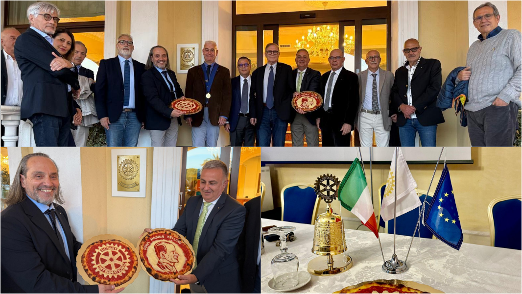Olbia, il Rotary Club Centro inaugura la nuova targa simbolo del sodalizio