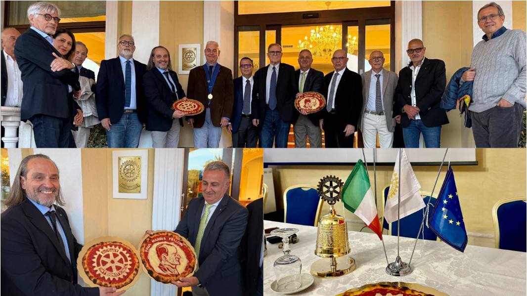 Olbia, il Rotary Club Centro inaugura la nuova targa simbolo del sodalizio