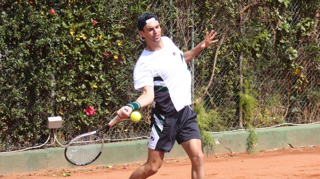 Matteo Mura festeggia il primo storico punto Atp