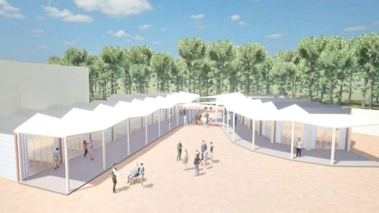 
	Il rendering di come sar&agrave; la Terrazza dei Tirreni

