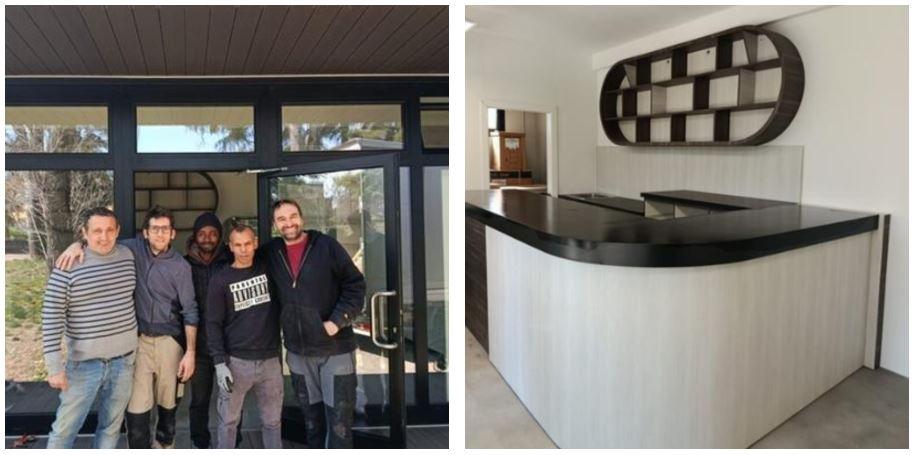 Il bar del Parco delle Caprette riparte con gli arredi dei detenuti Semiliberi