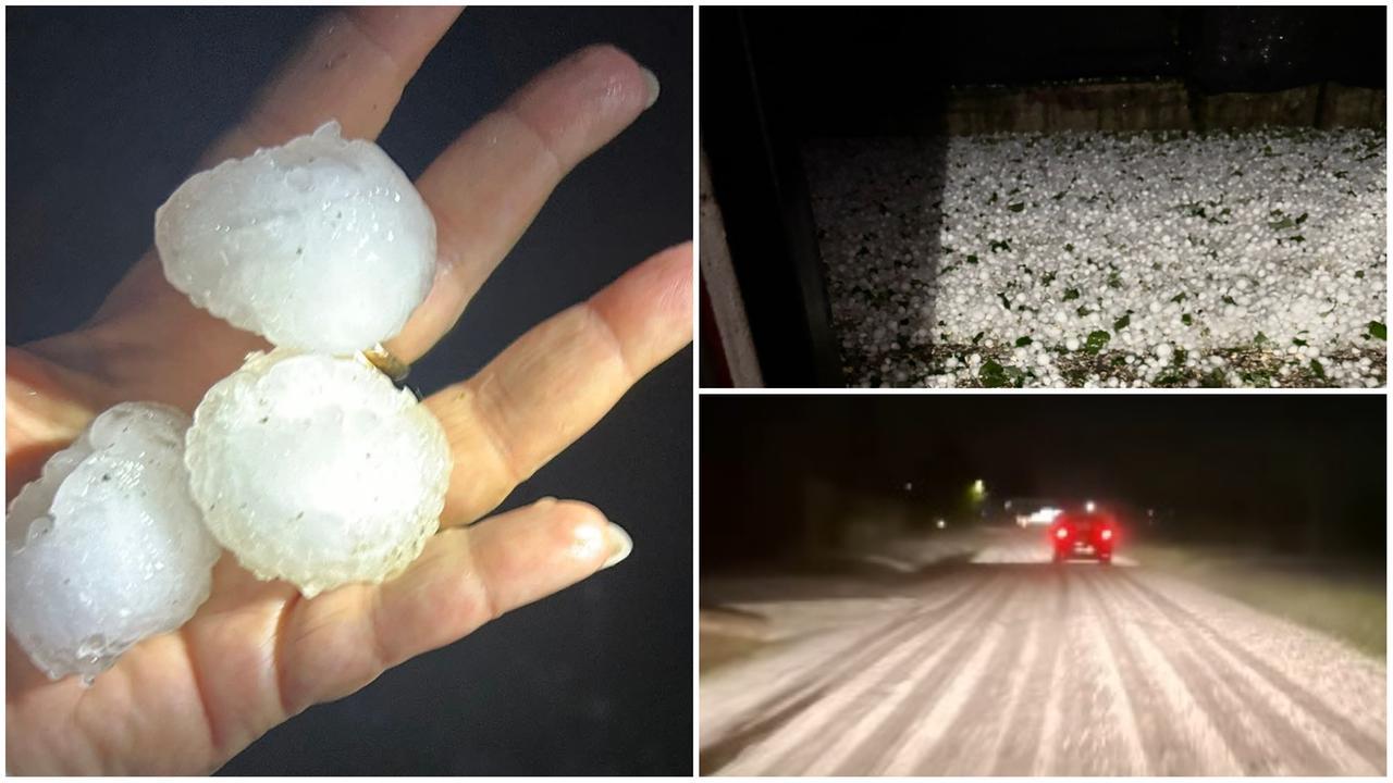 Grandine, notte di danni nella pianura modenese: strade e campi imbiancati, Ravarino in ginocchio