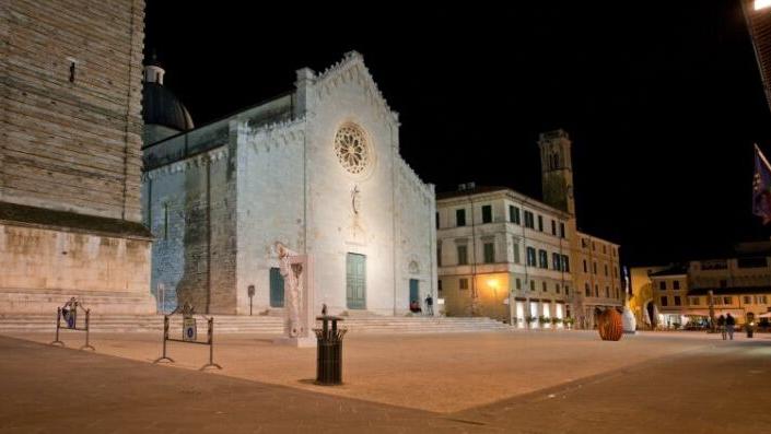 Uno scorcio del centro di Pietrasanta
