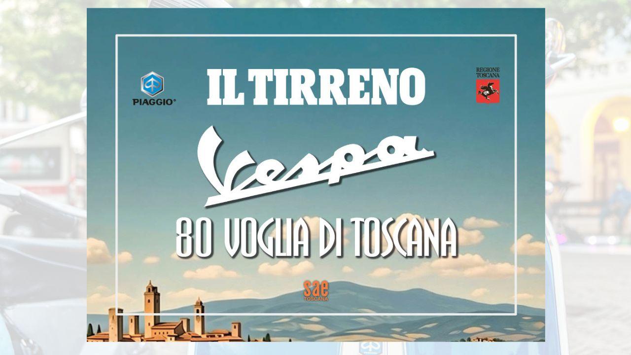La Vespa compie 80 anni: la grande festa e il tour del Tirreno tra i borghi-gioiello