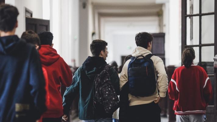 Studenti in una scuola (foto di repertorio)