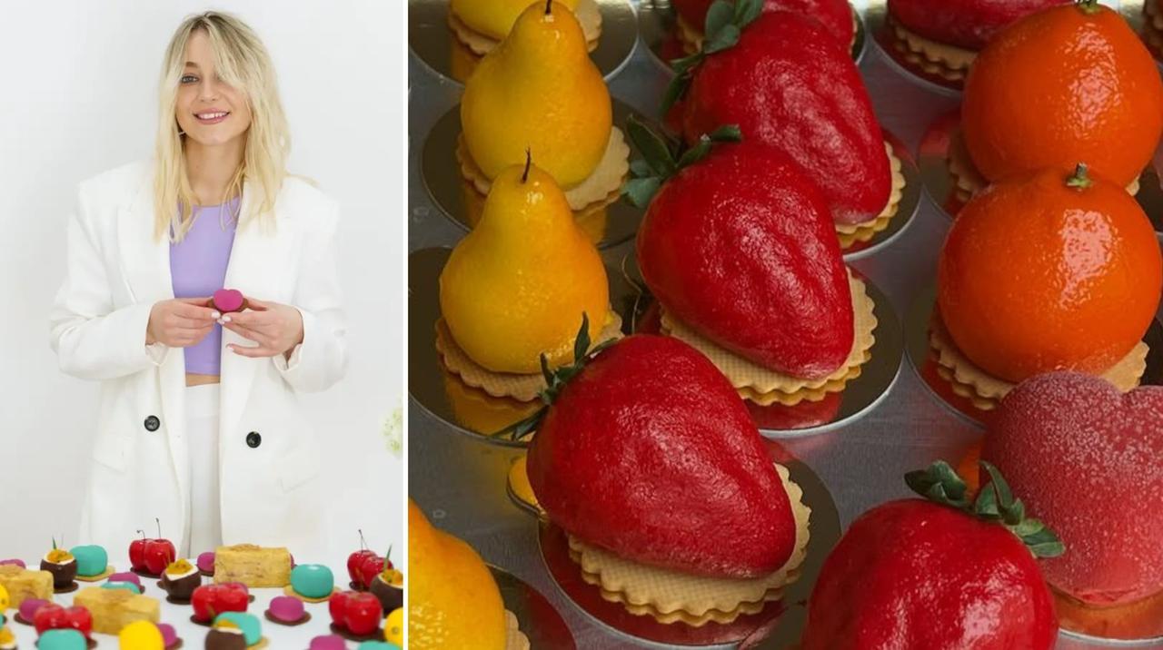 
	Tra i dolci opera d'arte di Cristina la sua frutta realistica

