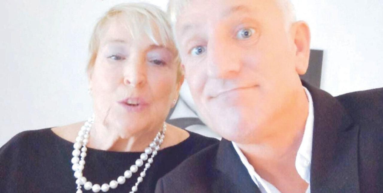 
	Una bella foto di Cristiano Falleni con la madre Carla Fiorini

