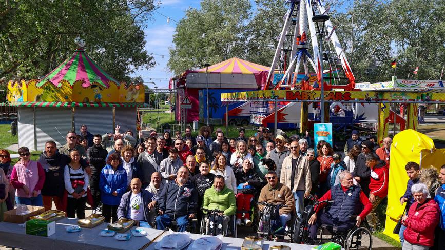 Ferrara, la Fiera di San Giorgio è inclusiva: in giostra le persone con disabilità