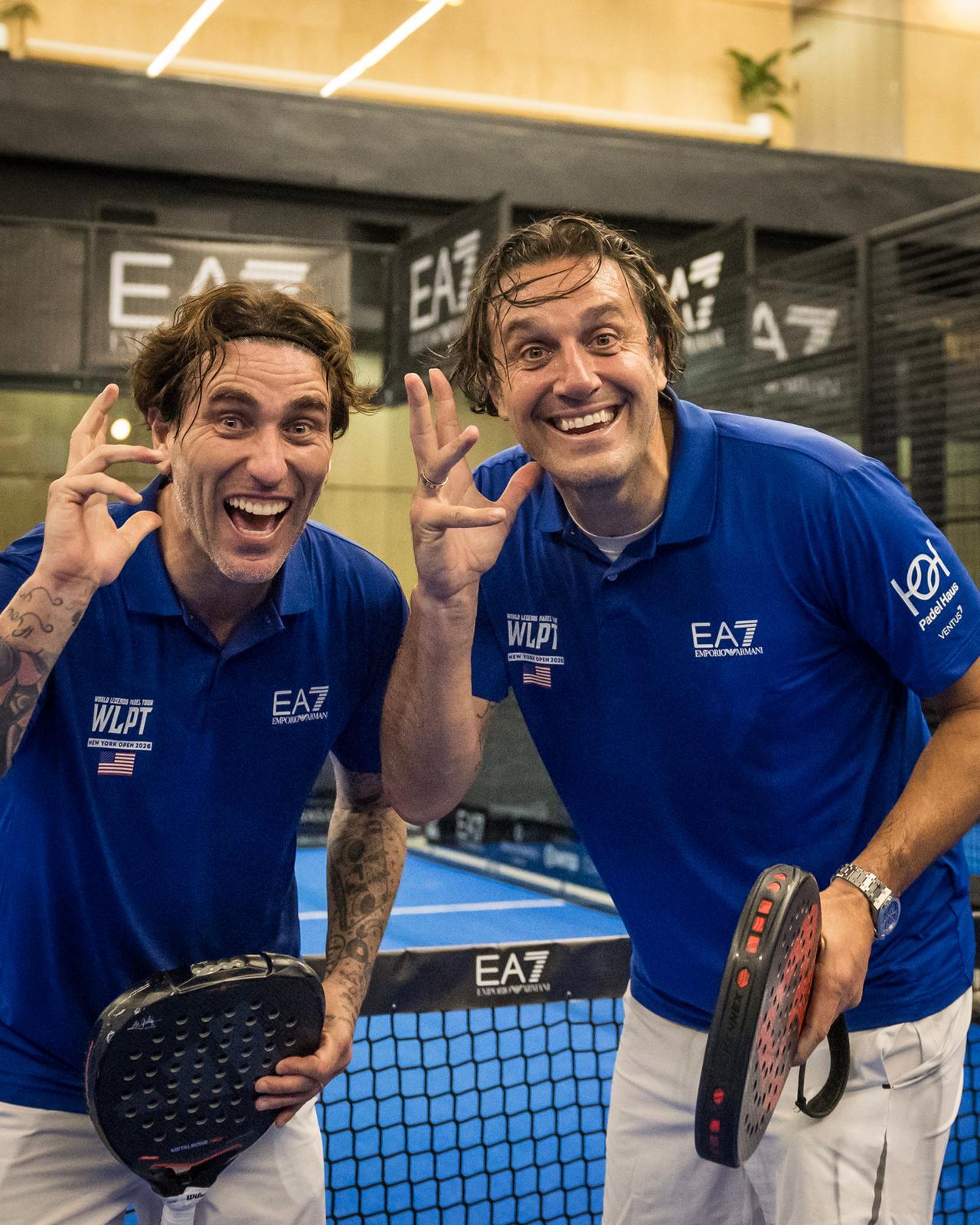 Luca Toni è un asso anche nel padel: trionfa con Ceccarelli a New York