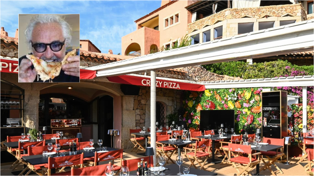 Da Porto Cervo alla Puglia: Flavio Briatore apre un nuovo Crazy Pizza