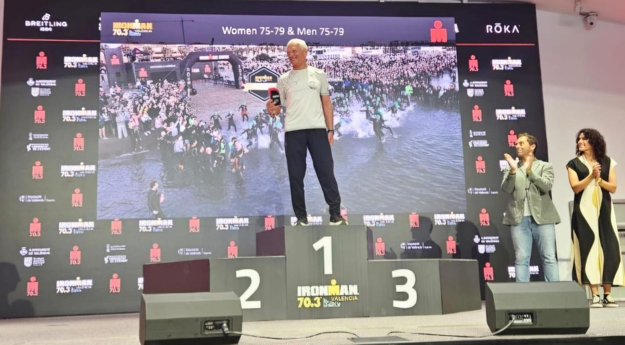 Panichi vince un altro Ironman: «75 anni e non sentirli»