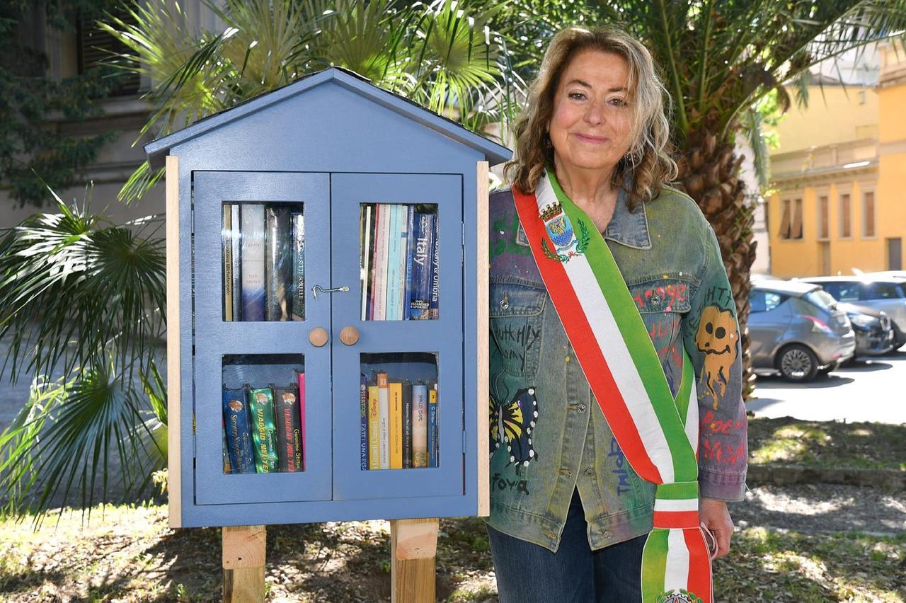 
	L'assessora alla "casetta" di viale Verdi

