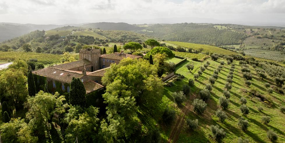 
	La Capitana vista dal drone (foto Alessandro Moggi)

