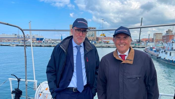 Il presidente di Assoporti a Livorno con Gariglio