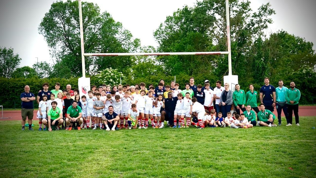 I Falchetti a lezione dalle Zebre: quando il rugby è palestra di vita